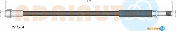 Adriauto 27.1254 - Flessibile del freno autozon.pro
