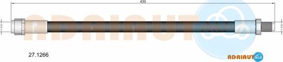 Adriauto 27.1266 - Flessibile del freno autozon.pro
