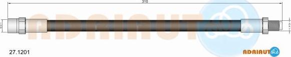 Adriauto 27.1201 - Flessibile del freno autozon.pro