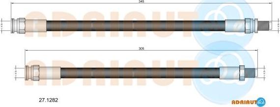 Adriauto 27.1282 - Flessibile del freno autozon.pro