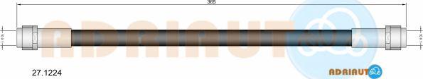 Adriauto 27.1224 - Flessibile del freno autozon.pro