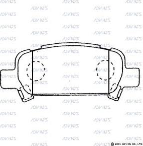 BOSCH 9864424650 - Kit pastiglie freno, Freno a disco autozon.pro