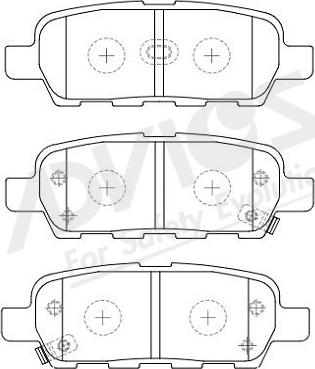 WXQP 42862 - Kit pastiglie freno, Freno a disco autozon.pro