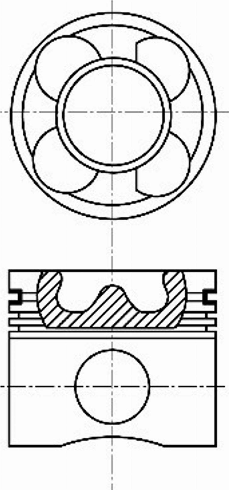 AE A350599 STD - Pistone autozon.pro