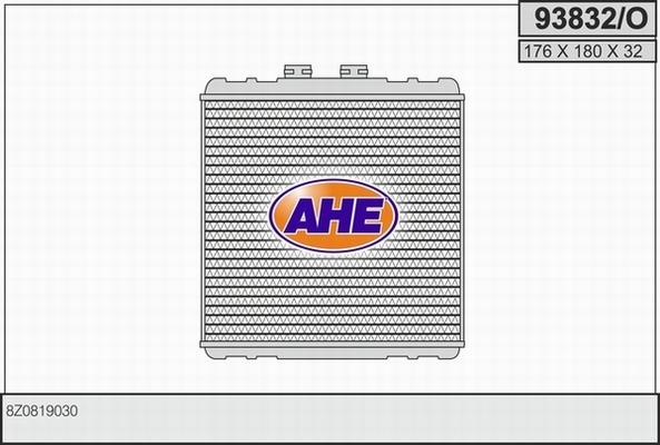 AHE 93832/O - Scambiatore calore, Riscaldamento abitacolo autozon.pro