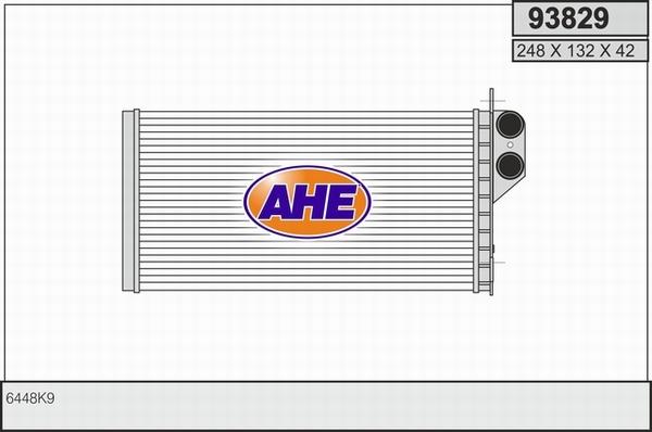 AHE 93829 - Scambiatore calore, Riscaldamento abitacolo autozon.pro