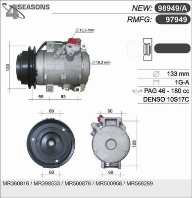 AHE 97949 - Compressore, Climatizzatore autozon.pro