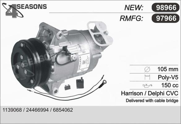 AHE 97966 - Compressore, Climatizzatore autozon.pro