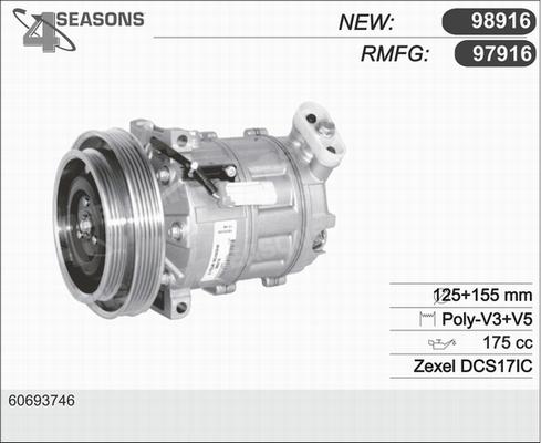 AHE 97916 - Compressore, Climatizzatore autozon.pro