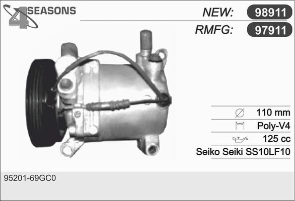 AHE 97911 - Compressore, Climatizzatore autozon.pro