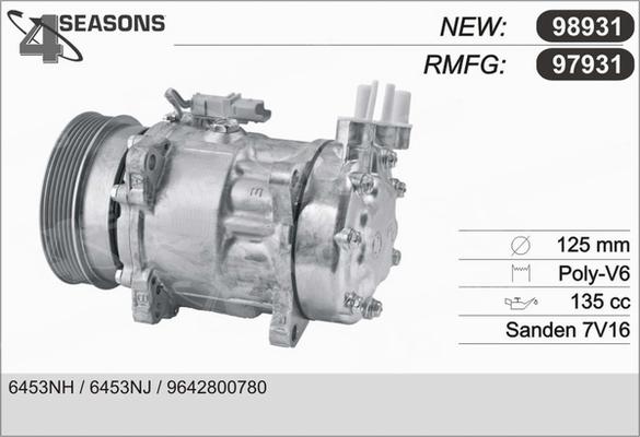 AHE 97931 - Compressore, Climatizzatore autozon.pro