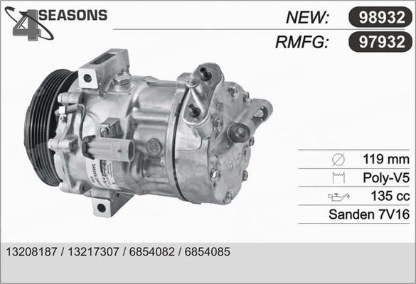 AHE 97932 - Compressore, Climatizzatore autozon.pro