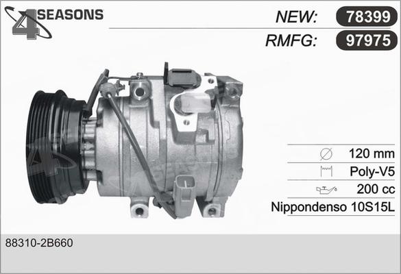 AHE 97975 - Compressore, Climatizzatore autozon.pro