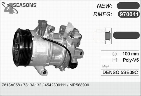 AHE 970041 - Compressore, Climatizzatore autozon.pro