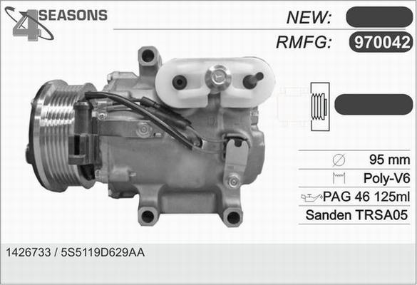 AHE 970042 - Compressore, Climatizzatore autozon.pro