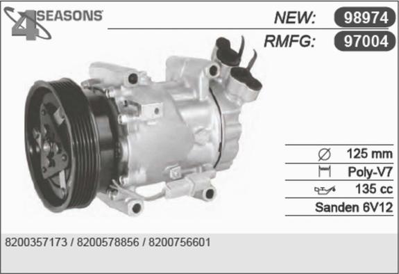 AHE 97004 - Compressore, Climatizzatore autozon.pro