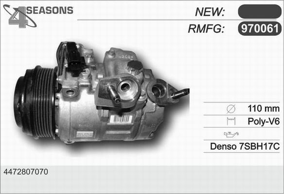 AHE 970061 - Compressore, Climatizzatore autozon.pro