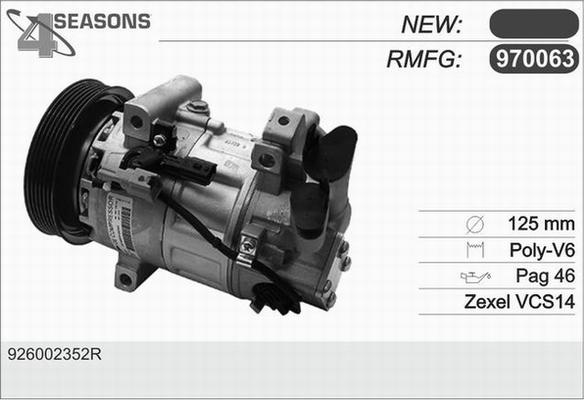 AHE 970063 - Compressore, Climatizzatore autozon.pro