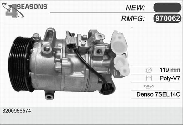 AHE 970062 - Compressore, Climatizzatore autozon.pro