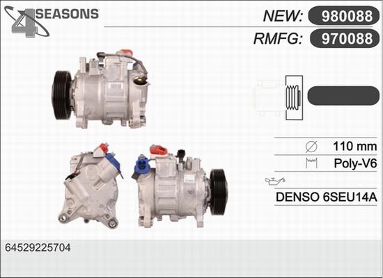 AHE 970088 - Compressore, Climatizzatore autozon.pro