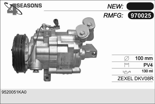 AHE 970025 - Compressore, Climatizzatore autozon.pro