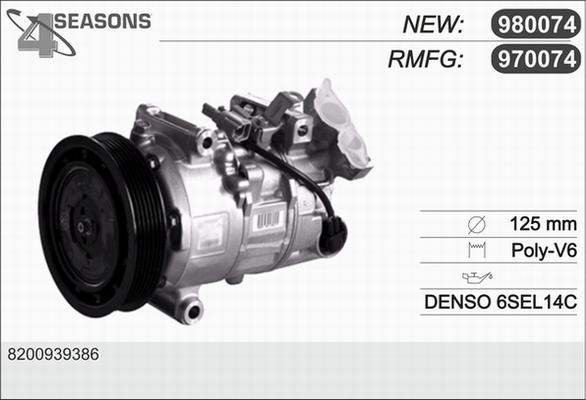 AHE 970074 - Compressore, Climatizzatore autozon.pro