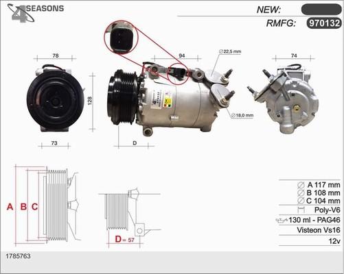 AHE 970132 - Compressore, Climatizzatore autozon.pro