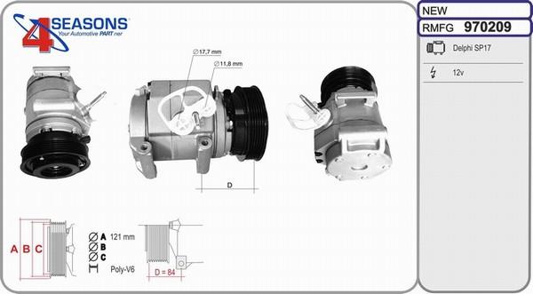 AHE 970209 - Compressore, Climatizzatore autozon.pro