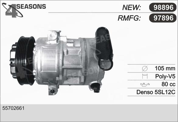 AHE 97896 - Compressore, Climatizzatore autozon.pro