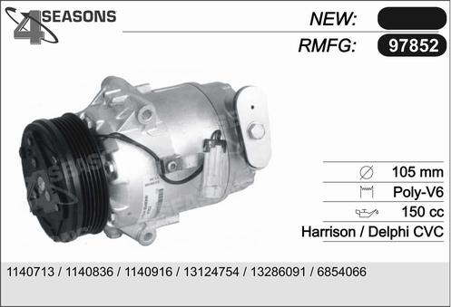 AHE 97852 - Compressore, Climatizzatore autozon.pro