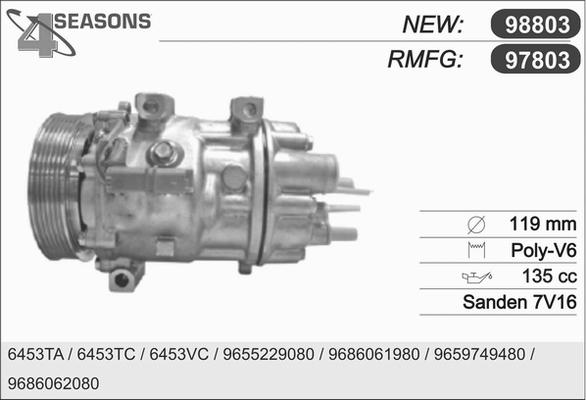 AHE 97803 - Compressore, Climatizzatore autozon.pro