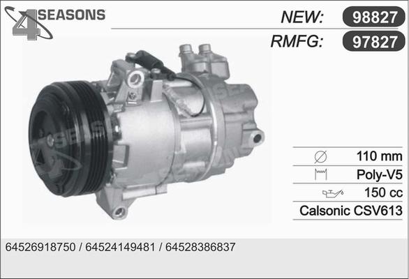 AHE 97827 - Compressore, Climatizzatore autozon.pro