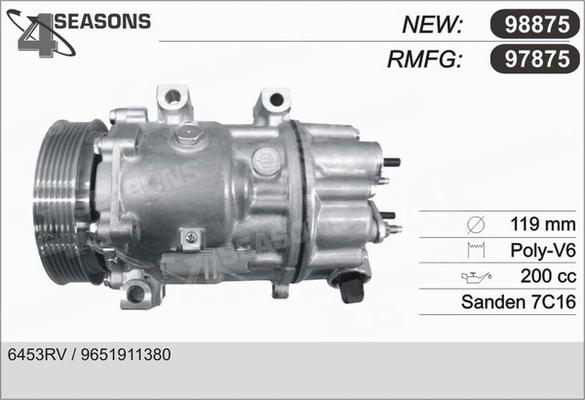 AHE 97875 - Compressore, Climatizzatore autozon.pro