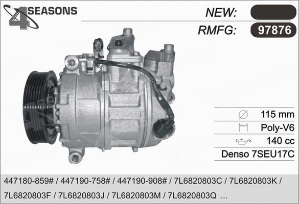 AHE 97876 - Compressore, Climatizzatore autozon.pro