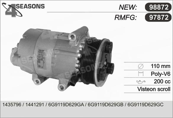 AHE 97872 - Compressore, Climatizzatore autozon.pro