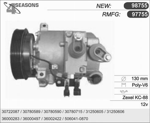 AHE 97755 - Compressore, Climatizzatore autozon.pro