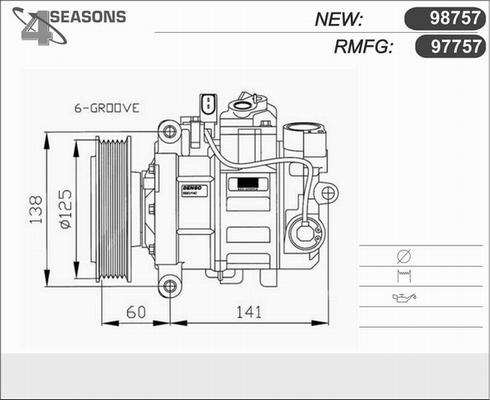 AHE 97757 - Compressore, Climatizzatore autozon.pro