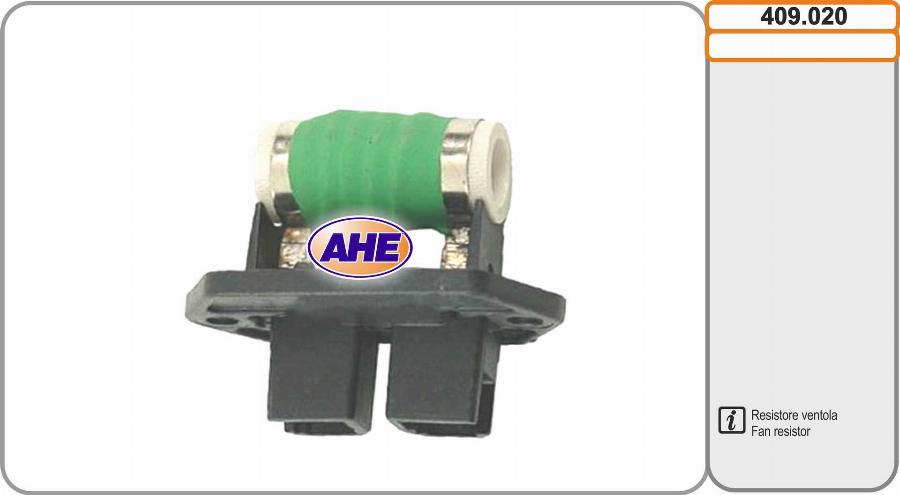 AHE 409.020 - Resistore addizionale, Elettromotore-Ventola radiatore autozon.pro