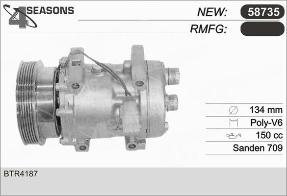 AHE 58735 - Compressore, Climatizzatore autozon.pro