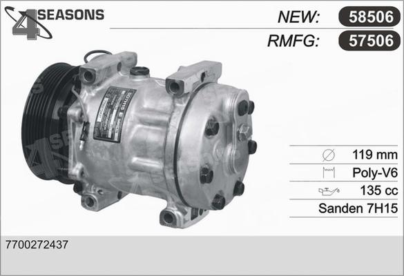 AHE 57506 - Compressore, Climatizzatore autozon.pro