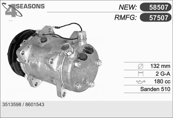 AHE 57507 - Compressore, Climatizzatore autozon.pro