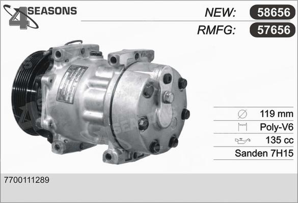 AHE 57656 - Compressore, Climatizzatore autozon.pro