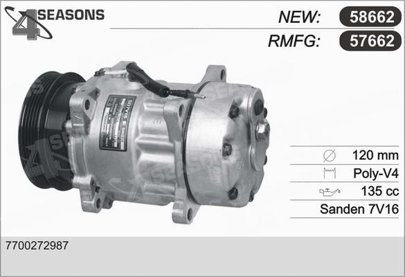 AHE 57662 - Compressore, Climatizzatore autozon.pro