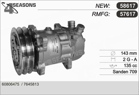 AHE 57617 - Compressore, Climatizzatore autozon.pro