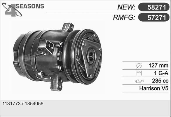 AHE 57271 - Compressore, Climatizzatore autozon.pro