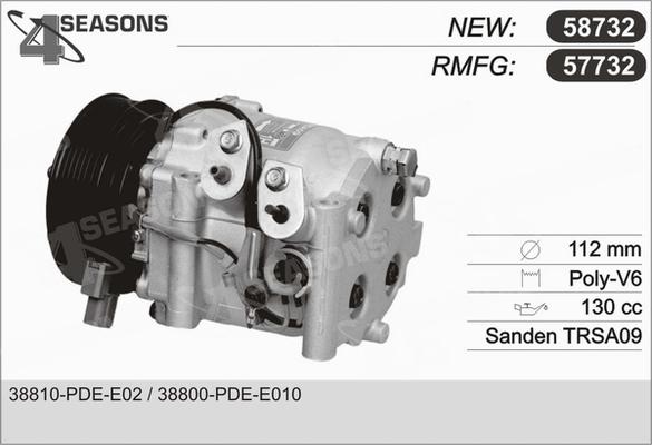 AHE 57732 - Compressore, Climatizzatore autozon.pro