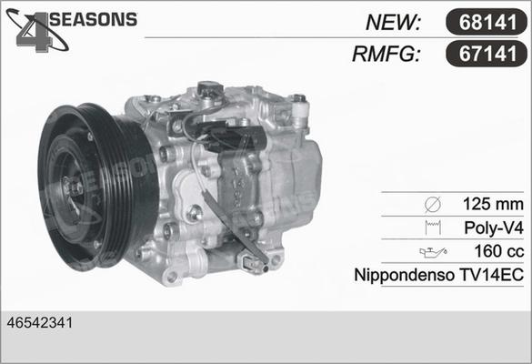 AHE 68141 - Compressore, Climatizzatore autozon.pro