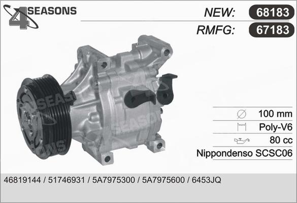 AHE 68183 - Compressore, Climatizzatore autozon.pro