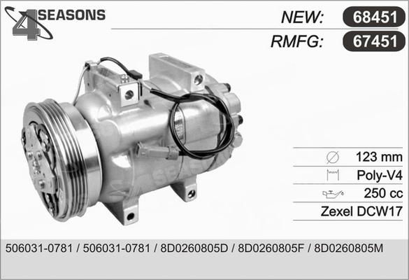 AHE 67451 - Compressore, Climatizzatore autozon.pro