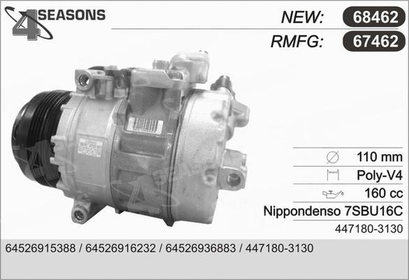 AHE 67462 - Compressore, Climatizzatore autozon.pro